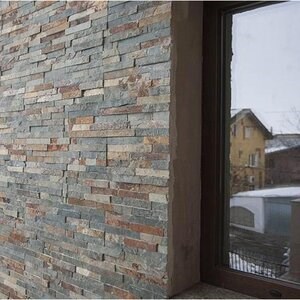 Multi Slate Wall Cladding Panel, 15 x 60 cm